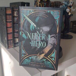 Never a hero by vanessa len